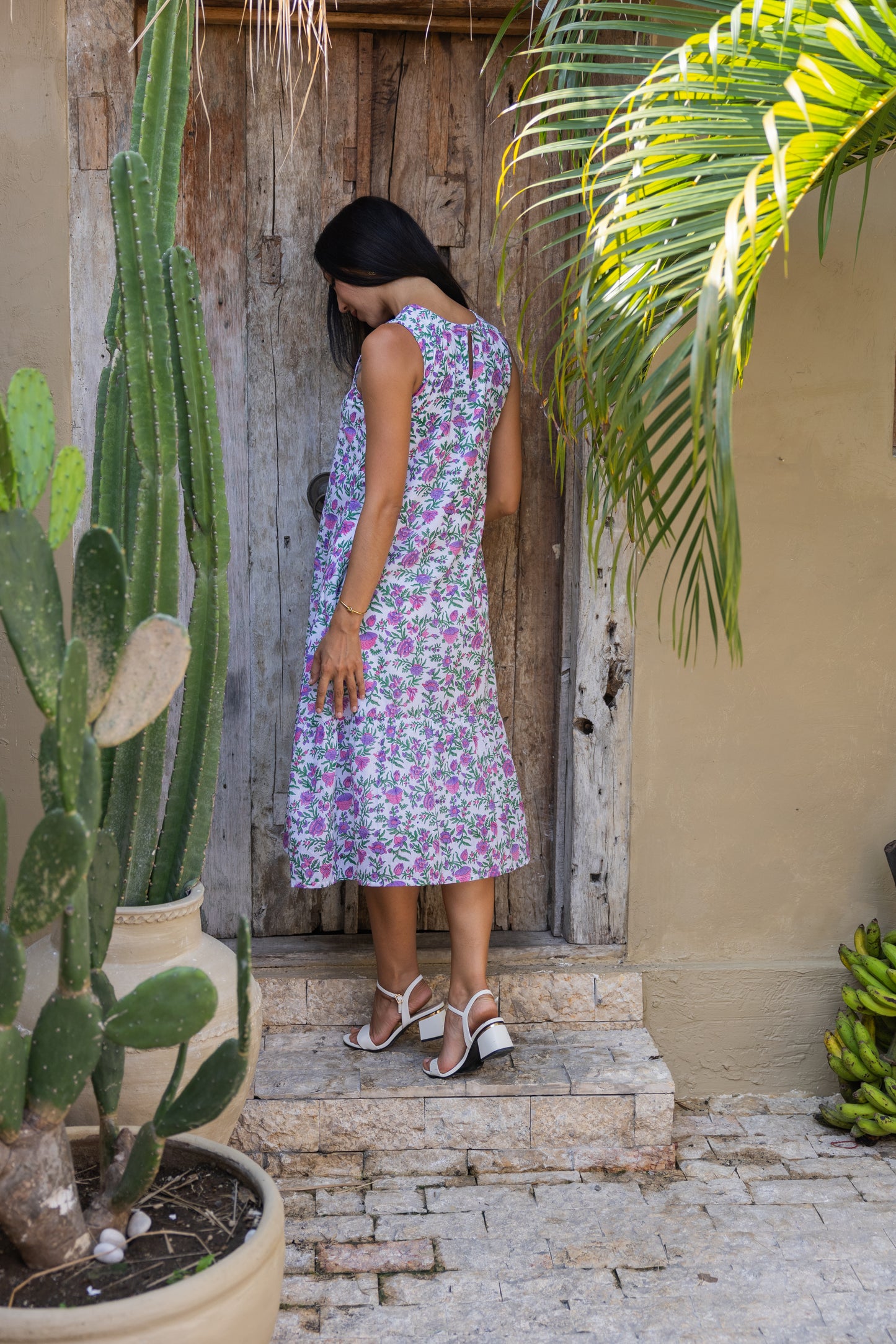 Heather Dress in Lavender Bloom