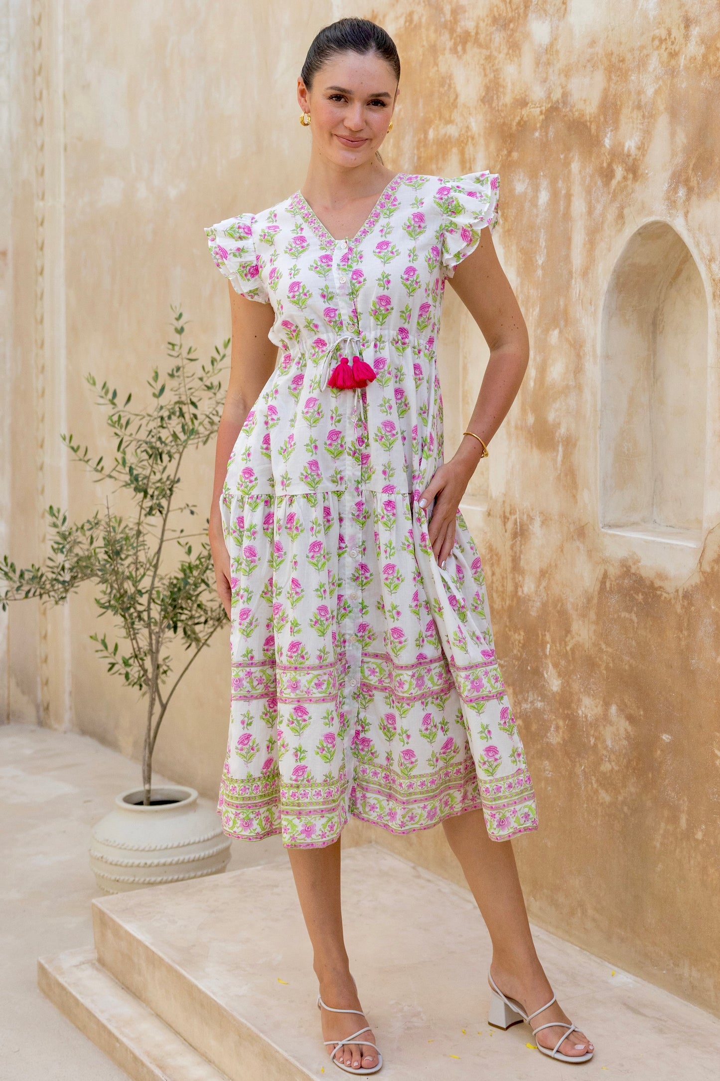 Juniper English Rose Dress