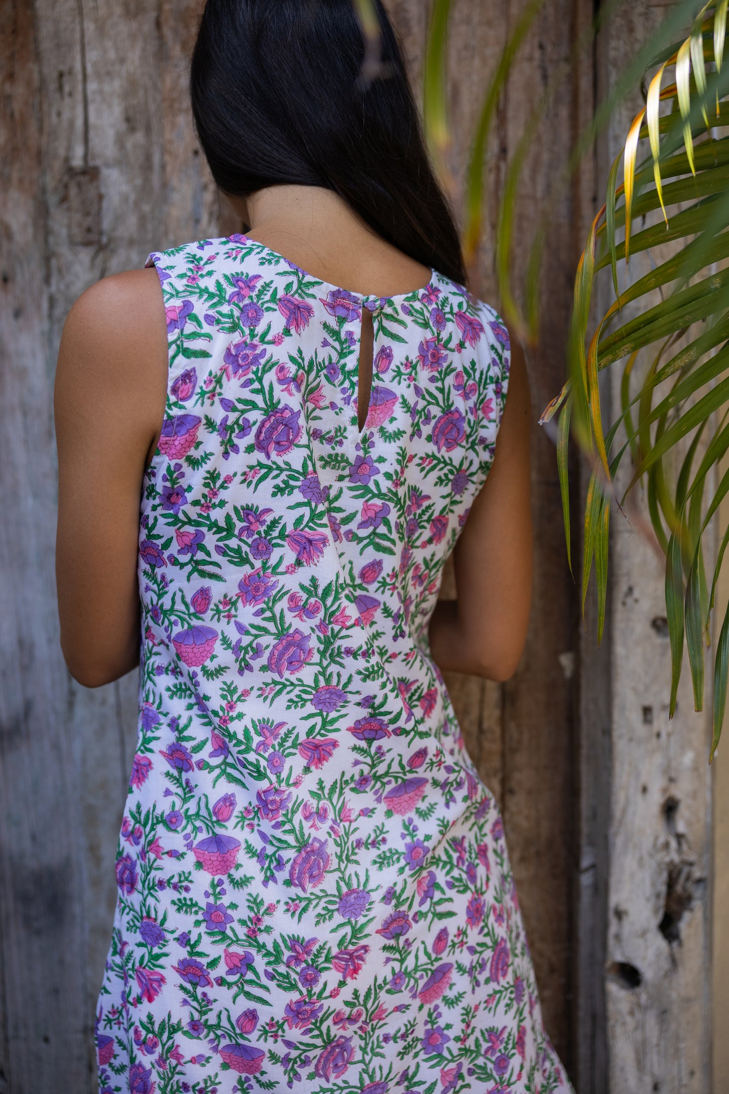 Heather Dress in Lavender Bloom