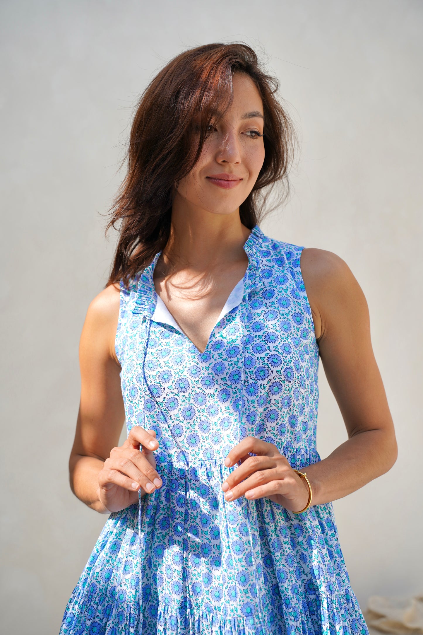 Begonia Dress in Moonlit Garden