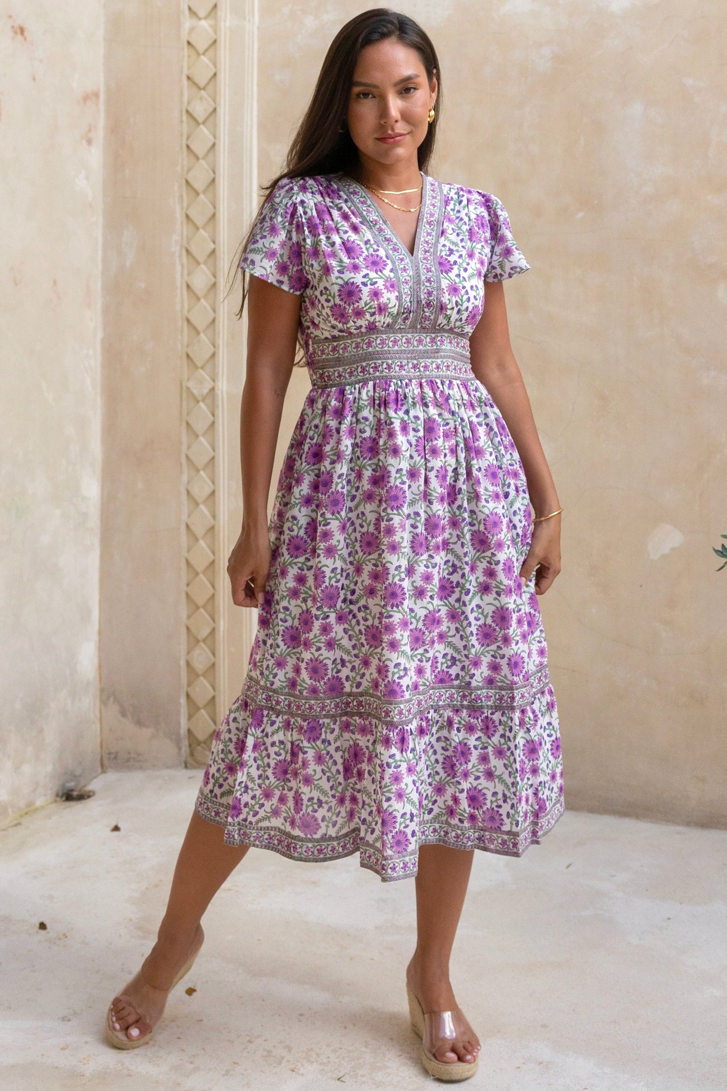 Olivia Purple Dress
