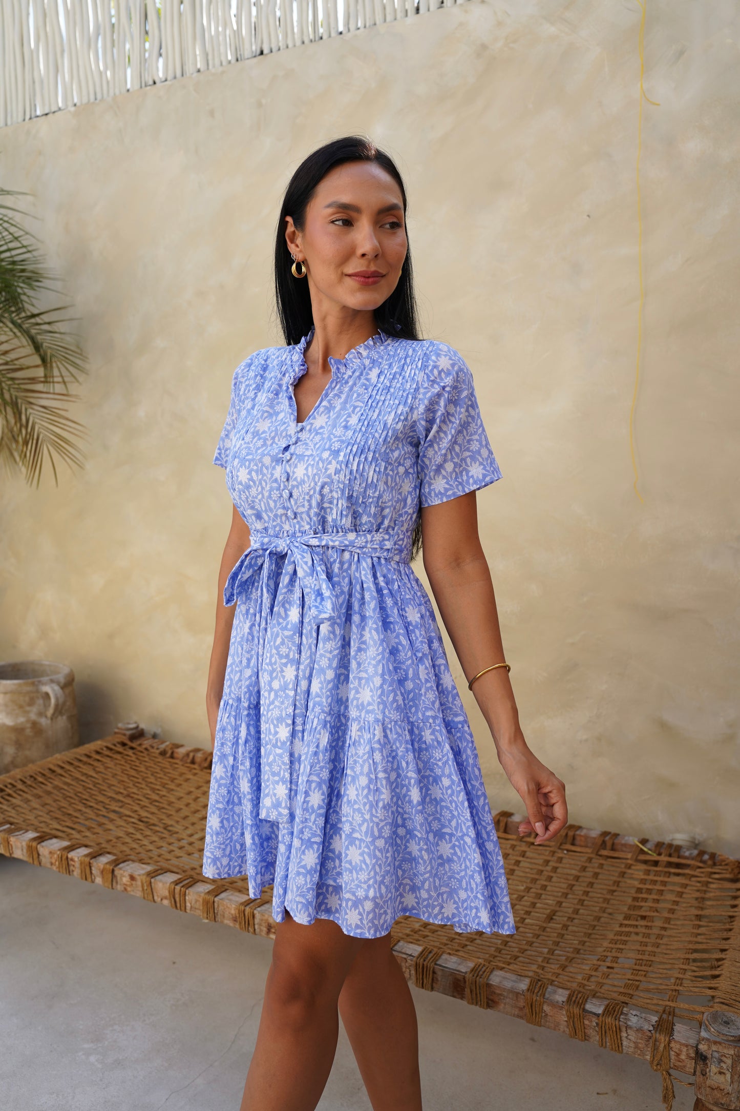 Hazel Dress in Moonlit Garden
