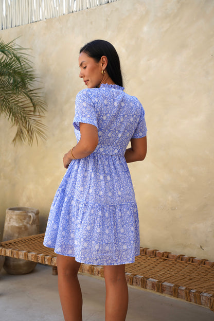 Hazel Dress in Moonlit Garden