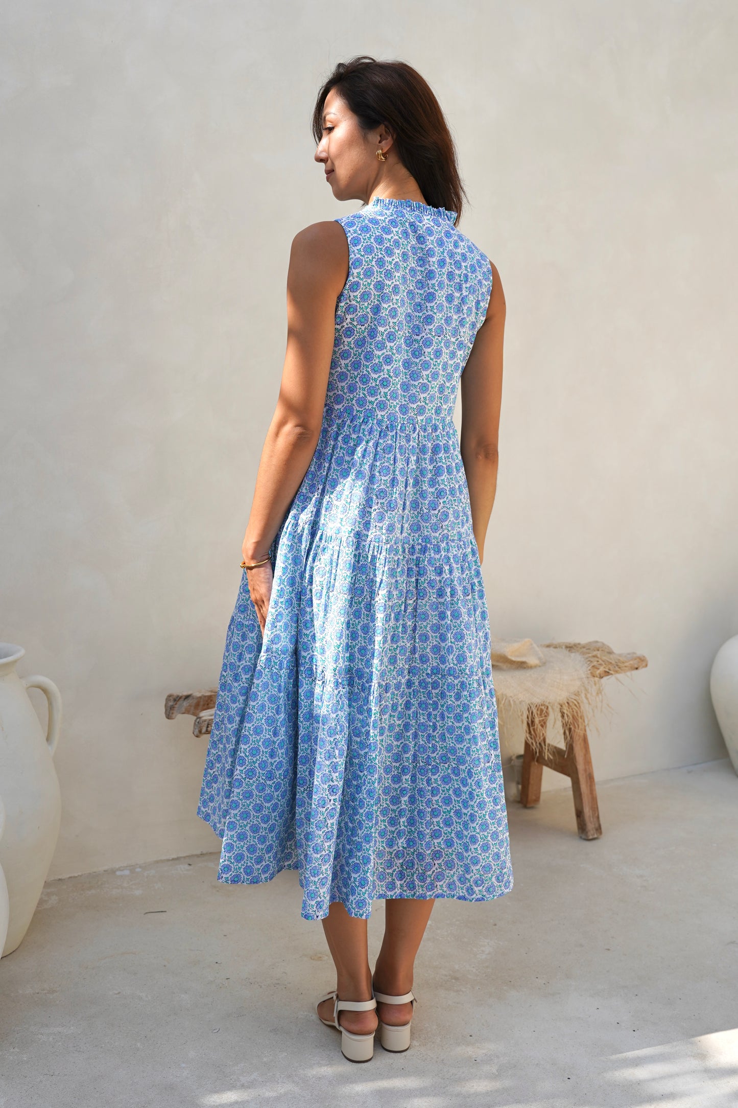 Begonia Dress in Moonlit Garden