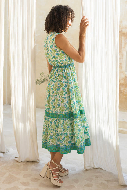 Iris Aqua Green Dress