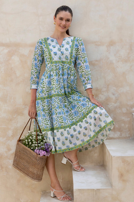 Wisteria Blue Dress
