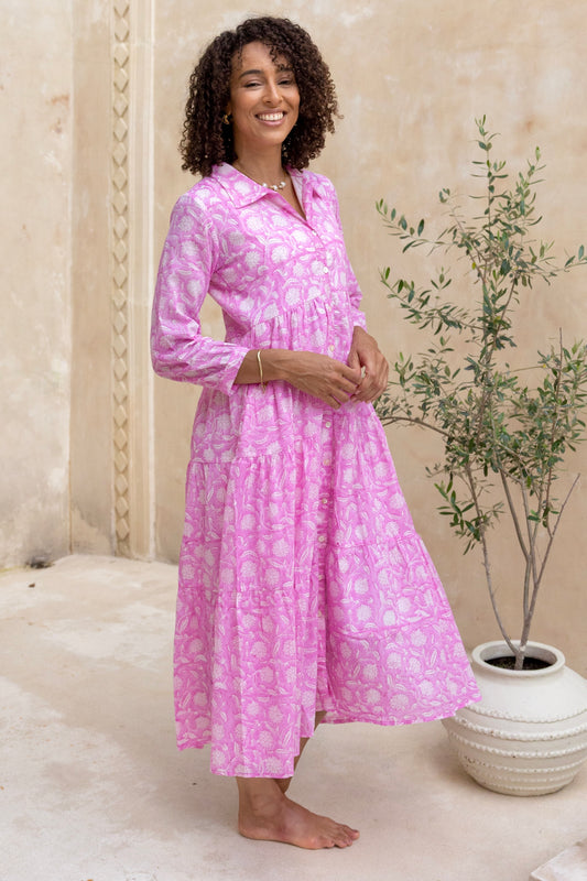 Aster Pink Dress