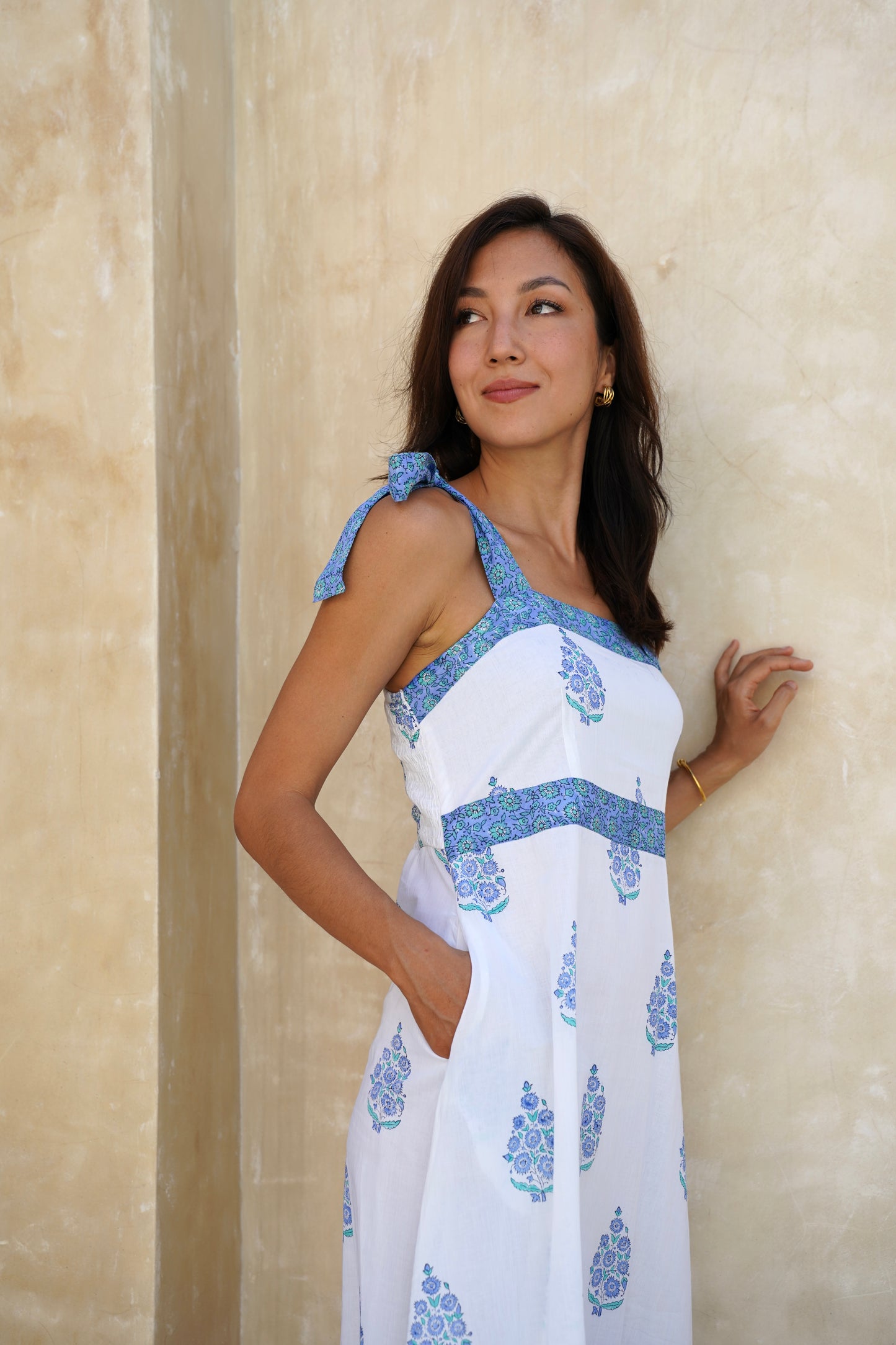 Daisy Dress in Moonlit Garden