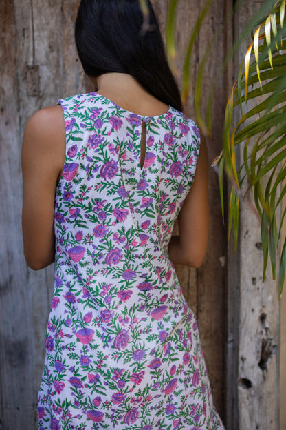 Heather Dress in Lavender Bloom